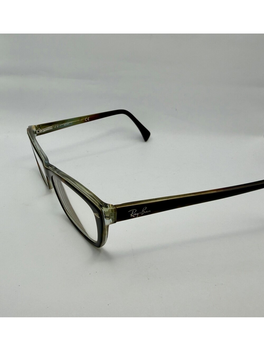 Ray-Ban RB5255 5023 53-16-135 Eyeglass Frames Brown Green Tortoise Optical